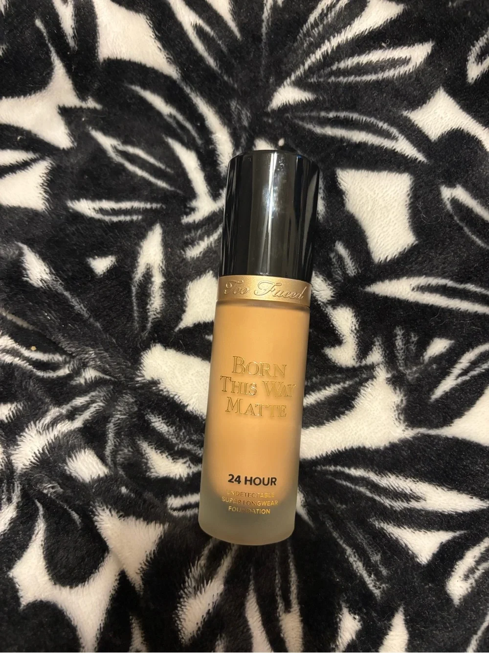 Too Faced Born This Way Matte Foundation in Pink and Gold Box